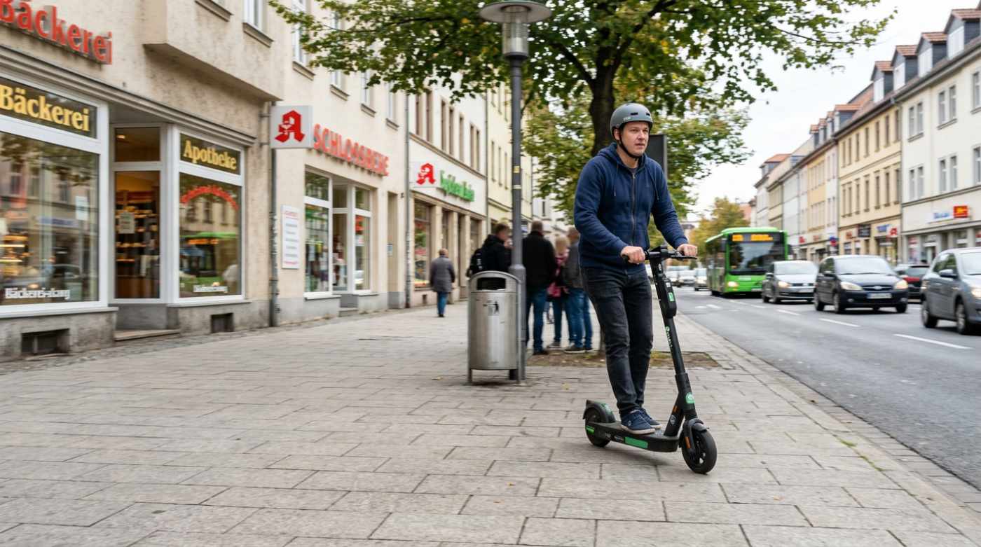 Rücksichtslosigkeit im Straßenverkehr: Warum E-Scooter auf Gehwegen nichts zu suchen haben